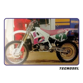 TECNOSEL lipdukų, sėdynės užvalko rinkinys ​​​​​​​YAMAHA YZ 125-250 1991-1992