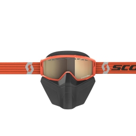 Scott Goggle Primal Safari Facemask LS orange/grey light sensitive bronze ch