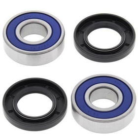 ALL BALLS Front Wheel Bearing Kit SUZUKI VZ/VL 800-1500 97-14/SV 650 99-02/RGV 250 88-95/GSF/GSX 600-1100 91-04/KAWASAKI KH 400 76-78/BMW F 650 97-99/APRILIA PEGASO 650 92-02