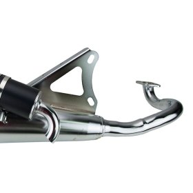 TECNIGAS Q-TRE Exhaust Chrome NECO/ KEEWAY/ GENERIC/ GARELLI/ CPI/ ADLY 50 00-19