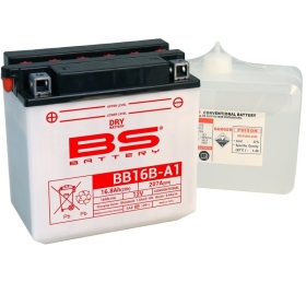 BS BATTERY Battery High performance with Acid Pack - BB16B-A1 12V 12.8AH