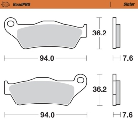 Moto-Master stabdžių trinkelės Aprilia/ Bmw/ Ducati/ Cagiva/ Harley-Davidson/ Husqvarna/ Ktm