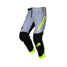 Off Road Pants Just1 J-Flex 2.0 District pilka juoda geltona