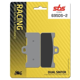 Sbs Brakepads 695DS-2 Dual Sinter 2 APRILIA