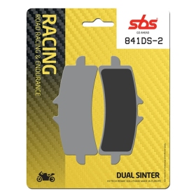 Sbs Brakepads 841DS-2 Dual Sinter 2 APRILIA / DUCATI / HUSQVARNA / KAWASAKI / KTM / MV AGUSTA / SUZUKI / TRIUMPH