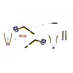 BLACKBIRD Retro Stickers Kit Husqvarna FC/TC 125-450cc 2023-2024