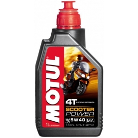 MOTUL SCOOTER POWER 5W40 Semi-synthetic oil 4T 1L