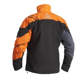 AMOQ Snowcross Textile Jacket Black/Orange