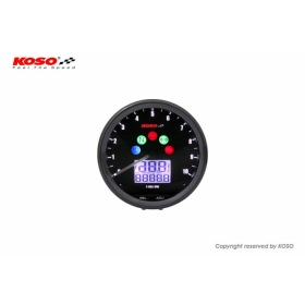 KOSO Neo Retro Multi-Function Meter 64mm TNT Black