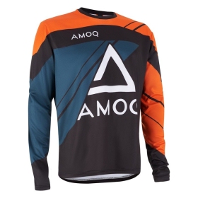 Off Road Jersey AMOQ Snowcross Black/Orange 