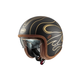 Premier Helmets Vintage Platinum ED. Carbon FR Gold Chromed BM