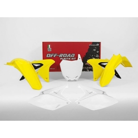 RACETECH Plastic Kit (2018) Suzuki RM-Z250 Yellow/ White/ Black