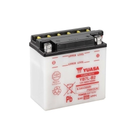 YUASA Battery Conventional without Acid Pack - YB7L-B2 12V 8Ah