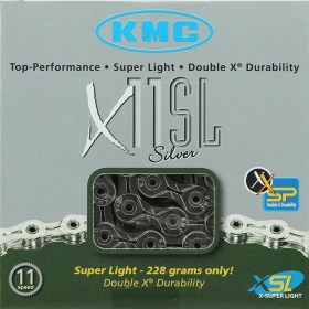 KMC chain X11SL 11 speeds 118L silver