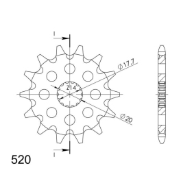 Supersprox / JT Front sprocket 564.15 15t