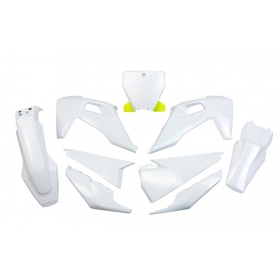 UFO Plastic kit Husqvarna TC/FC 125-450 2019-22 white