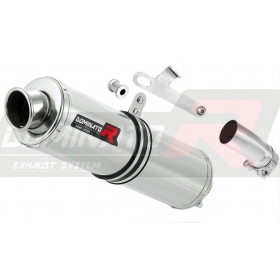 Exhaust silencer Dominator ROUND SUZUKI GSF 400 BANDIT 1989-1990