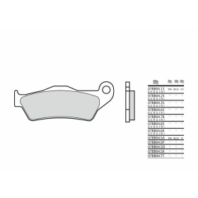 BREMBO Genuine Sintered Metal Brake pads front GAS GAS / HUSQVARNA / KTM / SHERCO 85-790cc 1992-2025