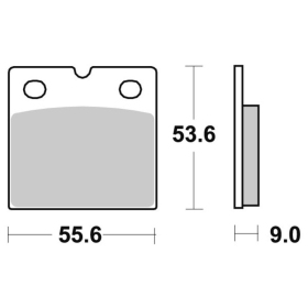 Sbs Brakepads 506HS Sintered BMW / DUCATI / MOTO GUZZI