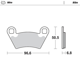 Moto-Master Brakepads Polaris