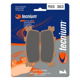 TECNIUM Maxi Scooter Sintered Metal Brake pads MSS363 Kymco / Peugeot / Yamaha 125-400cc 05-24