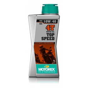 MOTOrex TOP SPEED 10W/40 Synthetic - 4T - 1L