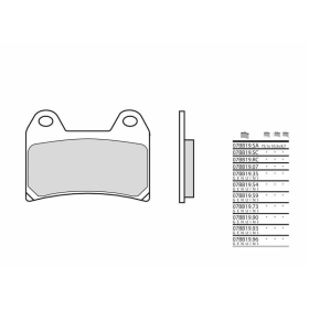 BREMBO Genuine Sintered Metal Brake pads APRILIA / DUCATI / FANTIC / KTM / MOTO GUZZI / MV AGUSTA 650-1200cc 1998-2023