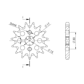 Supersprox / JT Front sprocket 274.15