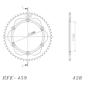 Supersprox / JT Rear sprocket 459.52