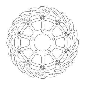 Moto-Master Flame front Brakedisc Suzuki