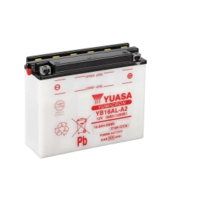 YUASA Battery Conventional without Acid Pack - YB16AL-A2 12V 16Ah