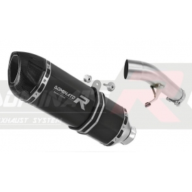 Exhaust silencer Dominator HP1 BLACK SUZUKI GSF 650 N / S BANDIT 2007-2016