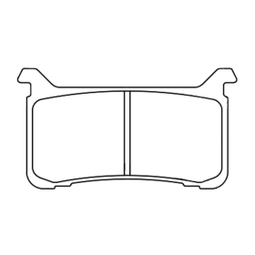 CL BRAKES 1252A3+ Street Sintered Metal Brake Pads HONDA CBR / CMX 600-1100 17-25