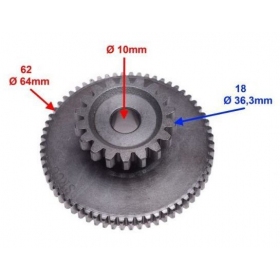 Starter bendix SHINERAY XY150-17 18+62teeth