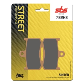 Sbs Brakepads 782HS Sintered INDIAN / KAWASAKI / SUZUKI / TRIUMPH / VICTORY