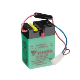 YUASA Battery Conventional without Acid Pack - 6N2A-2C 6V 2.1