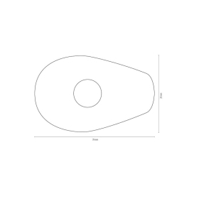 SHIN YO Indy Spacer Indicator Mounting Plates Yamaha