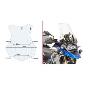 Givi D5108KITglass 5108DT mounting kit