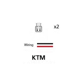 Posūkių signalų laidų jungtis KTM
