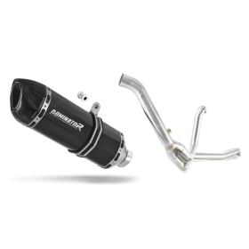 Suzuki DL 650 V Strom / XT 2012-2016 Exhaust Silencer Muffler HP1 BLACK + dB killer