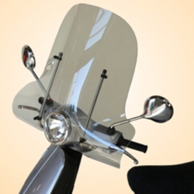 V PARTS Standard Windshield Clear Piaggio Vespa LX 50-150cc 04-18