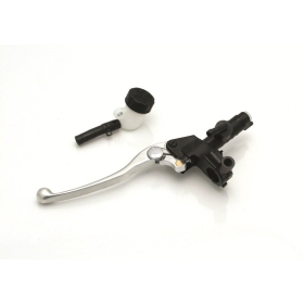 NISSIN universal clutch lever with reservoir (black/silver) Ø15.87