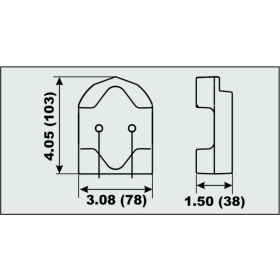 Perf anods Gimbal Housing Block Mercruiser R/MR/Alpha/Bravo