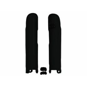 RACETECH Fork Guards HUSABERG FC, FS, FE/ KTM EXC, SXS, SX, MXC, SMR 125/650cc 00-11 Black