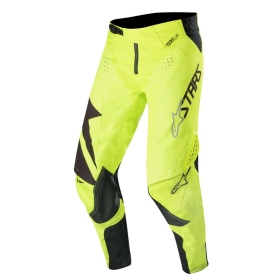 Alpinestars pants Techstar, black/fluo-yellow