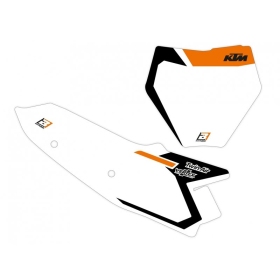 BLACKBIRD KTM Graphic Number Plate - KTM SX/SXF 125-450cc 2023-2025