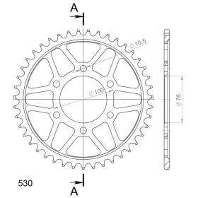 Supersprox / JT Rear sprocket 816.43