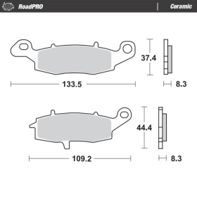 Moto-Master Brakepads Suzuki/ Kawasaki