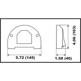 Perf anods Front Gearcase OMC/Volvo Penta