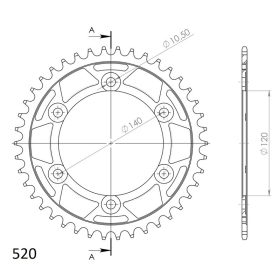 Supersprox / JT Rear sprocket 1490.42 42t